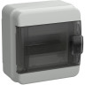 Корпус пластиковый IEK TEKFOR КМПн-6 IP65 черная прозрачная дверь TF5-KP72-N-06-65-K03-K02 TF5-KP72-N-06-65-K03-K022