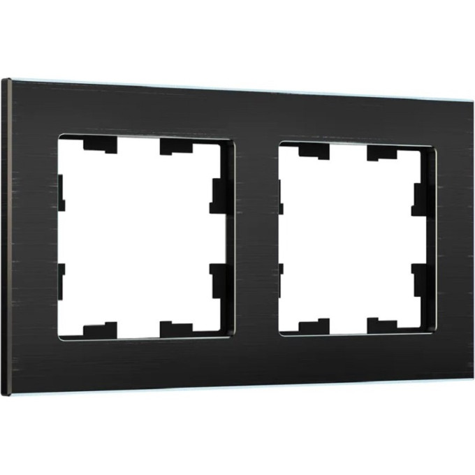 Рамка 2-м IEK BRITE РУ-2-1-БрЧ BR-M22-M-K02